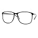 grinderPUNCH Large Nerdy Thin Plastic Frame Clear Lens Glasses