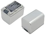 Li-ion 7.20V 1400mAh Silver NP-FP30, NP-FP50, NP-FP60, NP-FP70, NP-FP71 Replacement for SONY InfoLithium P Series Camcorder Battery