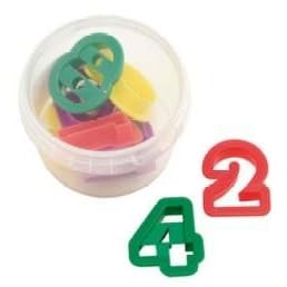 Tala Plastic Number Cutters 10 piece set