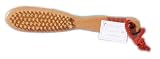 Foot Sisal Wooden Brush and Smoother Free P&P