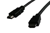 HDMI-KABEL 1M 19pol STECKER für SONY PS3, DVD-PLAYER, FULL-HD-TV, BEAMER, XBOX 360, RECEIVER etc