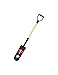 Bully Tools 72535 14-Gauge 14-Inch Drain Spade with American Ash D-Grip Handle