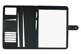 Feleks Schreibmappe A4 schwarz 33 x 25 cm