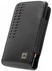 Samsung Transform Vertical Leather Case Hip Holster Removable Clip All Black