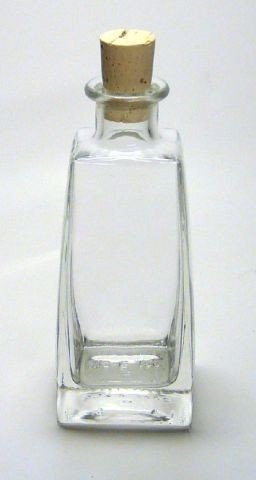 6 Leere Glasflaschen Schmuckflasche Esprit 200ml
