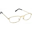 Full Frame Reading Eye Glasses Gold Plated 1.25 Lens