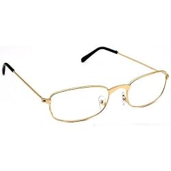 Full Frame Reading Eye Glasses Gold Plated 1.25 Lens