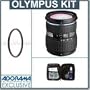 Olympus 14-54mm f/2.8-3.5 II Zuiko ED Digital SLR Zoom Lens Kit, with Tiffen 67mm UV Wide Angle Filter, Digital Camera & Lens Cleaning Kit