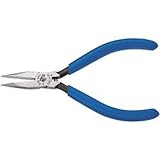 Klein Tools D322-41/2C 4-Inch Midget Long-Nose Pliers-Slim Nose with Spring by Klein [並行輸入品]
