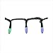 LED C6 Blue Flashing String Lights Set