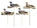 Accent Design Floral and Garden Accents Wildlife Bird Duck Sitting On a Nest Pick 2 3...