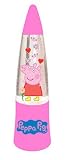 Peppa Pig Childrens Mini Glitter Lamp / Light