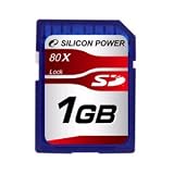 Silicon Power Secure Data (SD) 1GB 80X