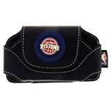 Detroit Pistons NBA Universal Cell Phone Case Pouch for Motorola LG Samsung Sony Ericsson Sanyo, Fits Most Flip and Bar Phones