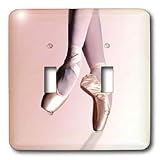 Dance - Ballet Slippers - Light Switch Covers - double toggle switch