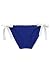 Becca by Rebecca Virtue Red, White & Blue Tie Side Hipster Bottom - Blue - M