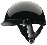 Motorcycle Half Helmets Beanie Helmet 100SolidBlack