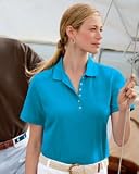 Women's Egyptian Diamond Knit Polo