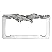 Chrome Flying Eagle License Plate Frame