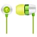 Skullcandy Riot Ear Buds White/Green/Yellow, One Size