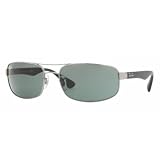 Ray-Ban Sunglasses Rb3445 4 Gunmetal Crystal Green