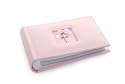 Mud Pie Baby Classic Keepsakes Faux Leather Cross Photo Album, Pink
