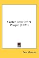 Carter And Other People (1921)