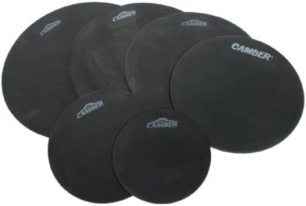 Camber Set of Drum Rubber Tone Practice Mutes 8, 10,12,13,14,16 inch Included