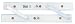 Weems &amp; Plath Marine Navigation Parallel Ruler without Protractor Markings (Aluminum Arms, 12-Inch)