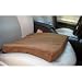 Gel Auto Seat Cushion - Encased in Micro-Suede (cocoa) (2