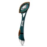Pack of 2 NFL Philadelphia Eagles Light-Up Mirrored Football Office Pens 6"