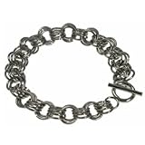 316L Stainless Steel Bracelet Length: 8.5 Width: 10mm