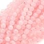 Rose Quartz Gemstone Round Pink Beads 6mm 15.5 Inch Strand