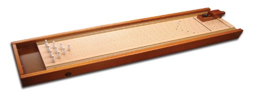 Ideal Executive Wooden Tabletop Bowling Challenge
