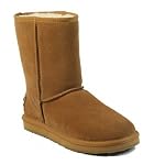 The Catherine Merino Wool – Womens Winter Boots – (Chestnut-5 uk)