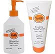 Yu-be Combo Deal Foaming Body Scrub And Moisturizing Body Lotion