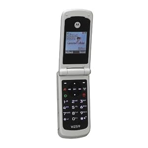 Motorola W259 Black with Consumer Cellular Service (No Contract) Motorola W259 Black with Consumer Cellular Service (No Contract)