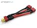 Deans Ultra Y Harness For Connecting One Battery Pack to 2 ESCs