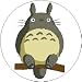 TOTORO 1.25 MAGNET ~ Japanese Anime