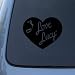I LOVE LUCY - Lucille Ball - Vinyl Car Decal Sticker #1799 | Vinyl Color: Black