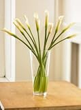 Long-Stemmed Organic Calla Lilies, Eco-Friendly - White Lily Bouquet