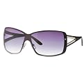 Mossimo&reg; Black Vector Sunglasses - Smoke