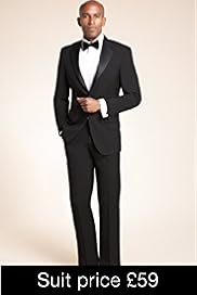 Single Breasted 2 Button Dinner Jacket