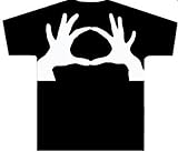 3OH!3 - Hands - Black T-shirt
