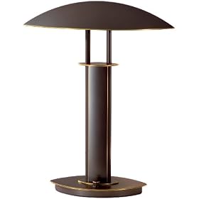 Holtkoetter 6242 HBOB Halogen Table Lamp, Hand-Brushed Old Bronze