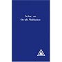 Letters on Occult Meditation