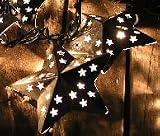 Metal Stars String Lights - Set of 10 Star Lights
