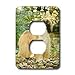 Dogs Afghan - Afghan Hound - Light Switch Covers - 2 plug outlet cover