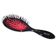 Isinis Large Black Handle Pure Boar Bristle Hair Brush * Sanglier *** / Made In France