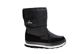 Rubber Duck Snowjoggers Kids Classic Dove Grey Nylon Snow Boots
